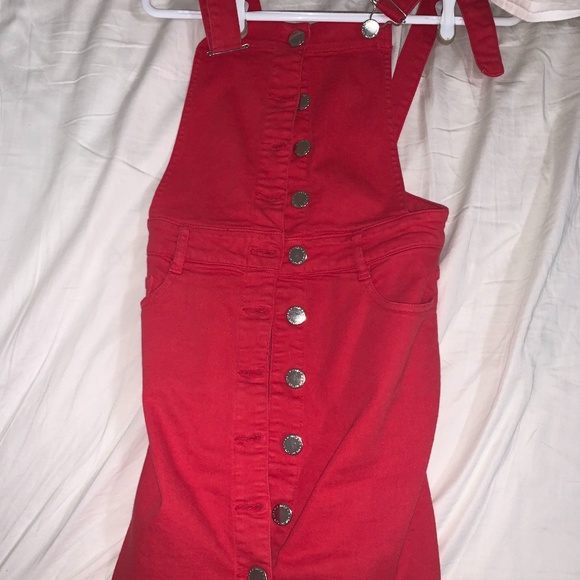 red jumpsuit - Picture 3 of 3